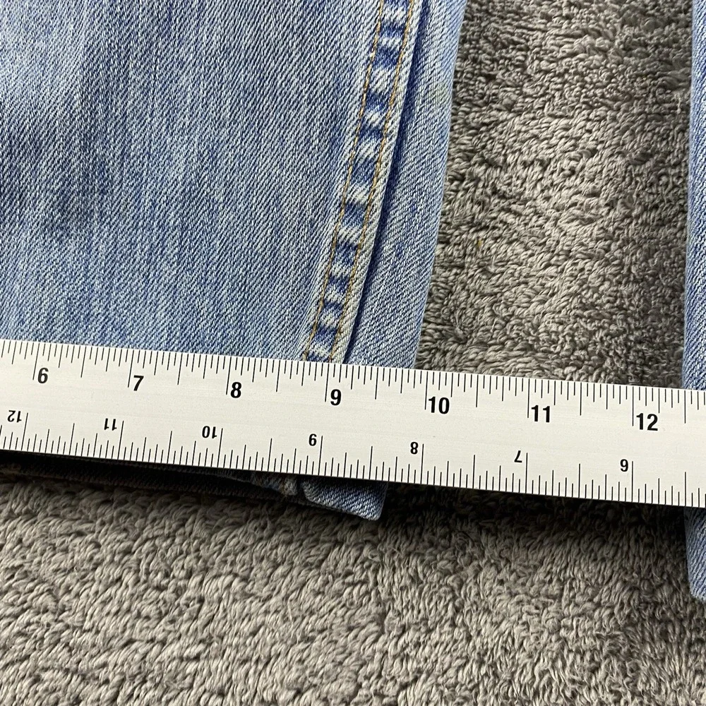 Levis 569 Loose Straight Fit Jeans‎ Mens 38x26.5 Blue Medium Wash Hemmed VTG